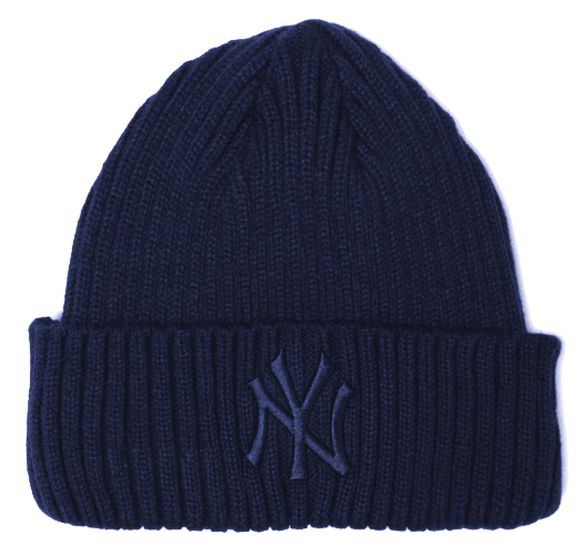 Pack Knit Beanie NY Hat Color Yankees Navy