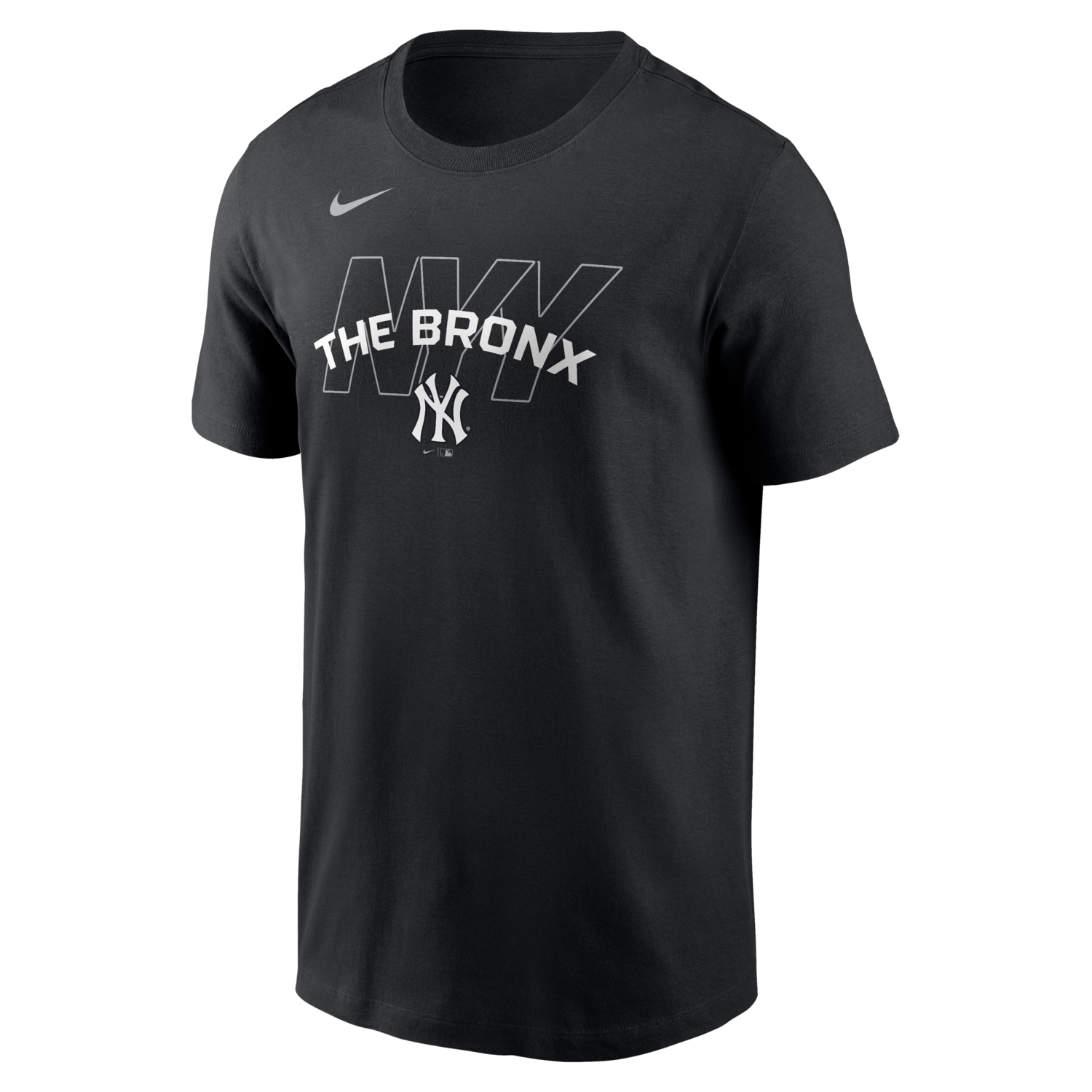 NY Yankees Bronx Hot Corner Adult T-Shirt - Black