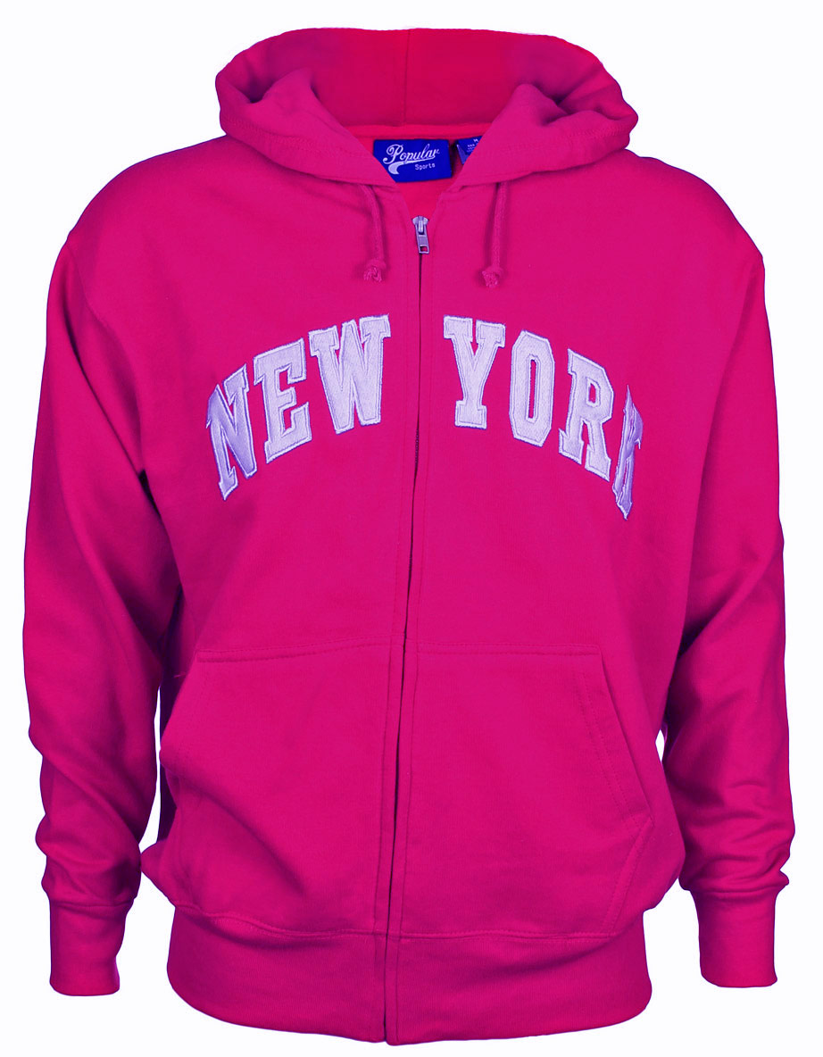 NEW YORK GIANTS CLASSIC CHENILLE DK PO HOODIE (PINK) – Pro Standard