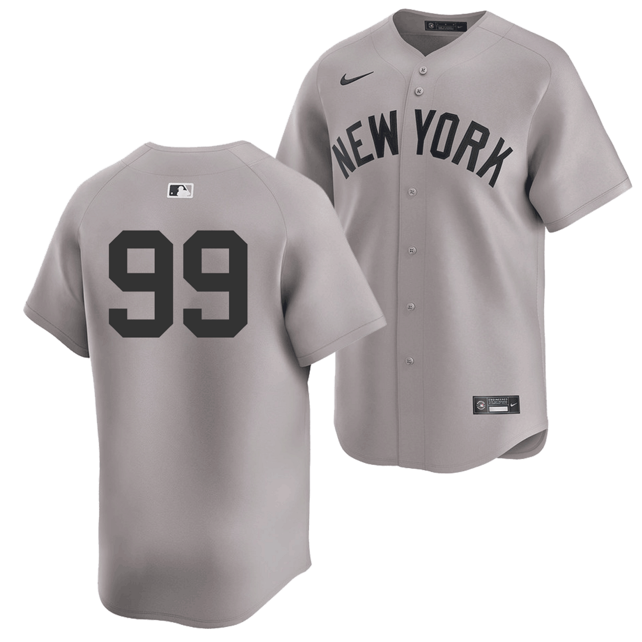 Aaron Judge Youth No Name Road Jersey - Number Only Limited Kids