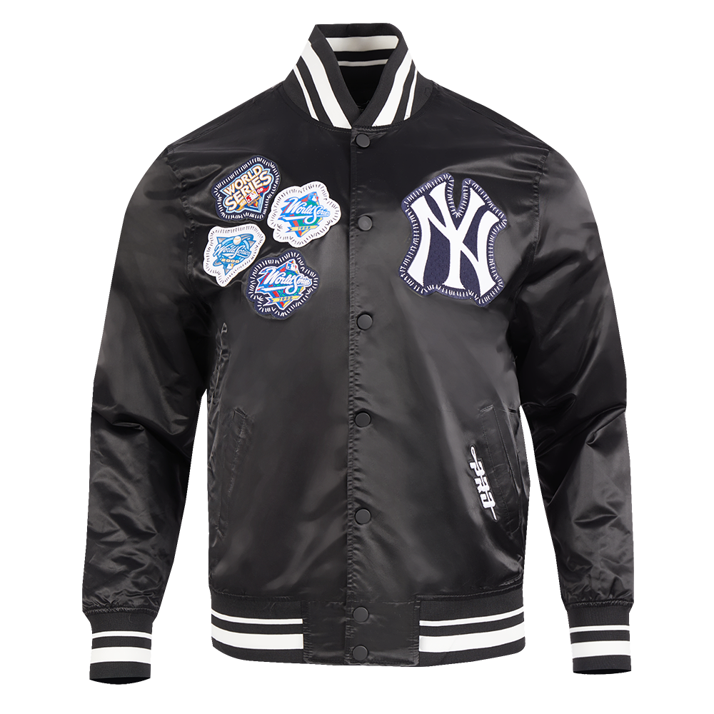 New York Yankees スタジャン　stadium jacket Fanatics MLB STADIUM JACKET YANKEES (BLACK) – BASSLINE