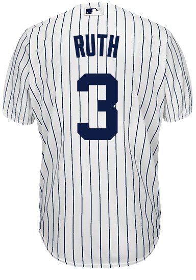 Babe Ruth New York Yankees MLB Boys Youth Player Jersey (8-20