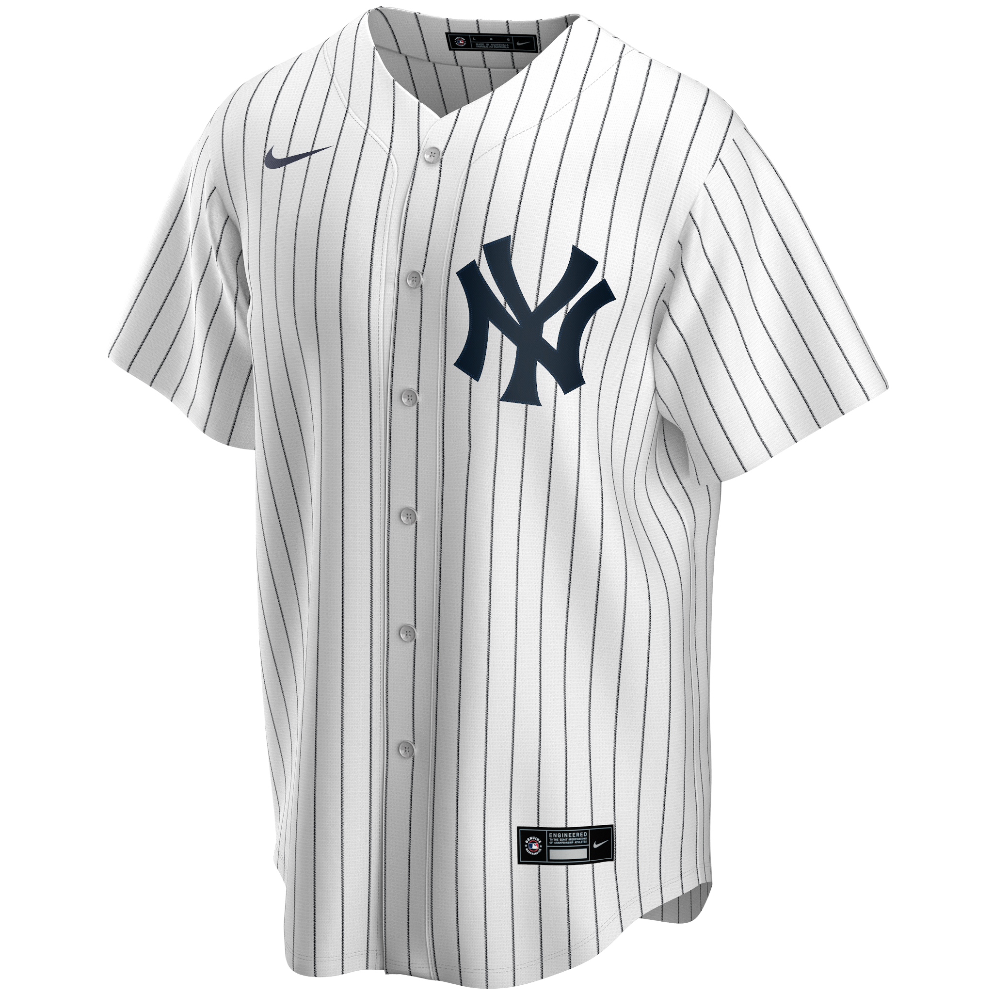 Men's Nike Lou Gehrig New York Yankees Cooperstown Collection Navy  Pinstripe Jersey