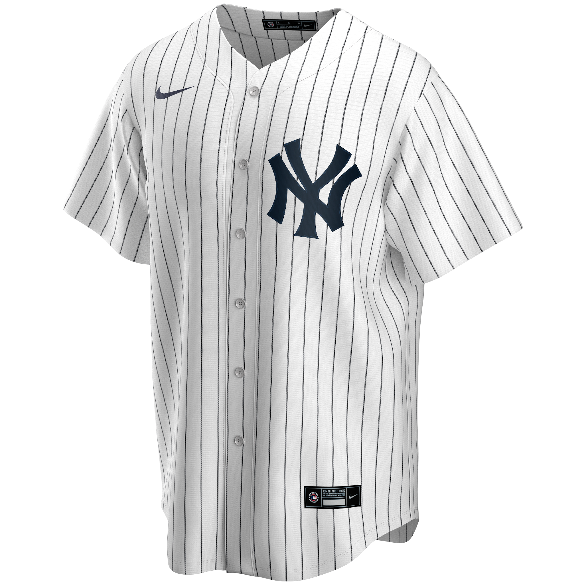 New York Yankees: Mark Teixeira 2009 White Pinstripe Majestic Stitched  Jersey