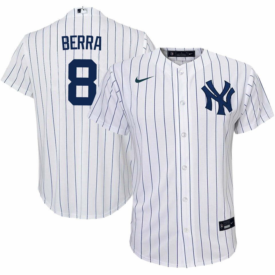 Yogi Berra New York Yankees Youth Green Dubliner Name & Number T-Shirt -  Kelly