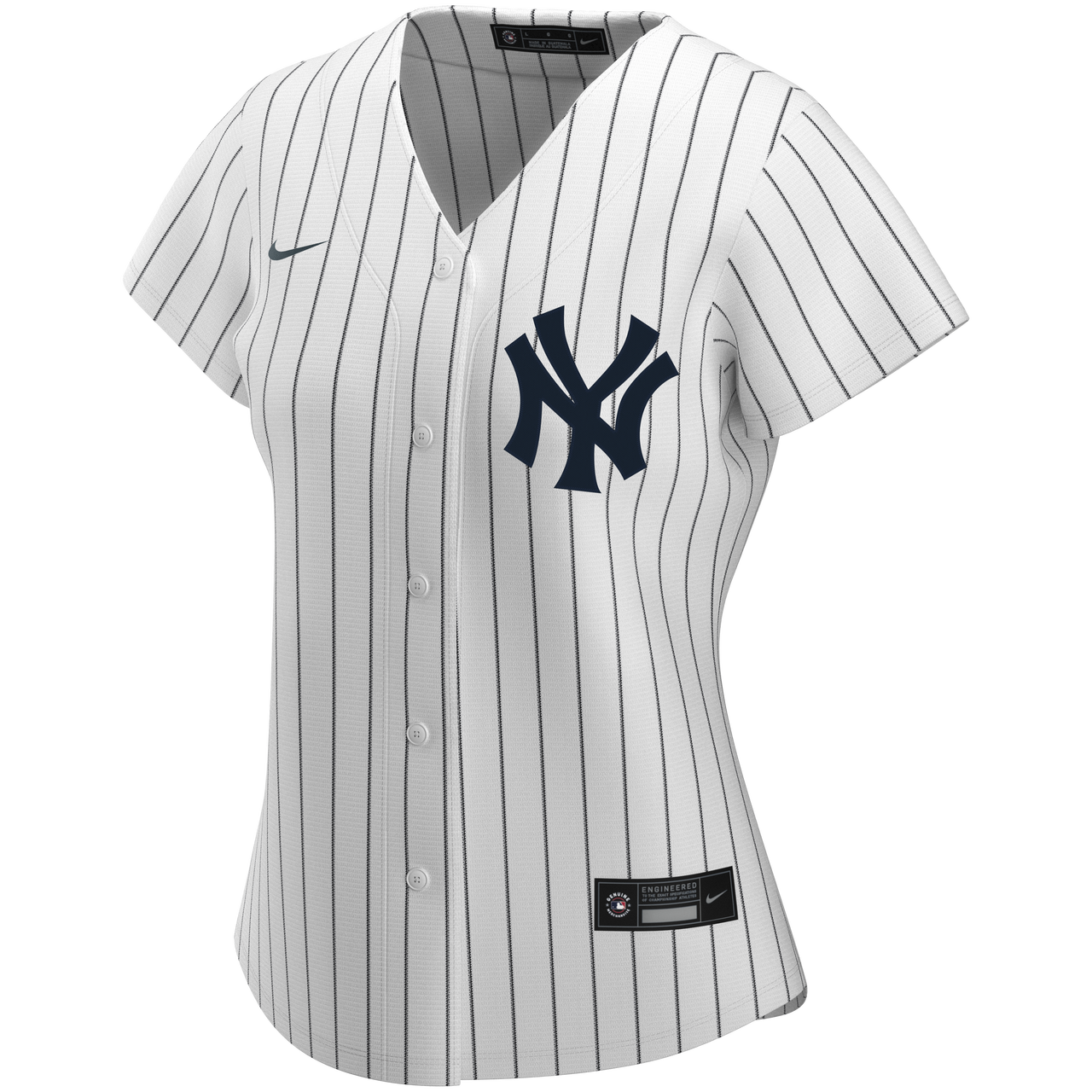 Derek Jeter New York Yankees Women's Plus Size Replica Player Jersey - White