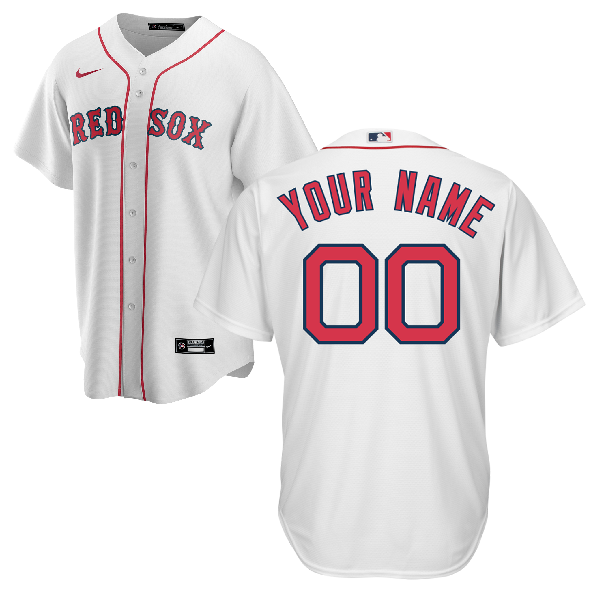 Boston Red Sox Jersey For Youth, Women, or Men