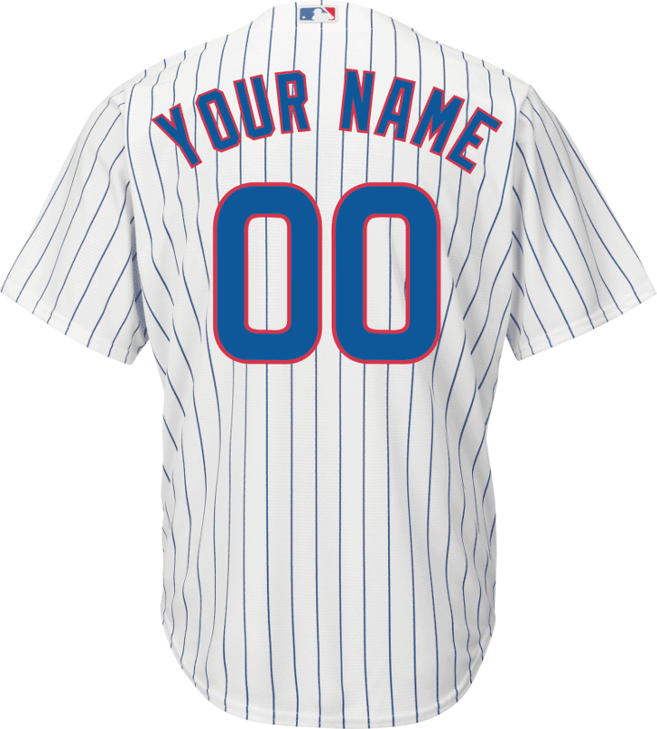 chicago cubs personalized jersey