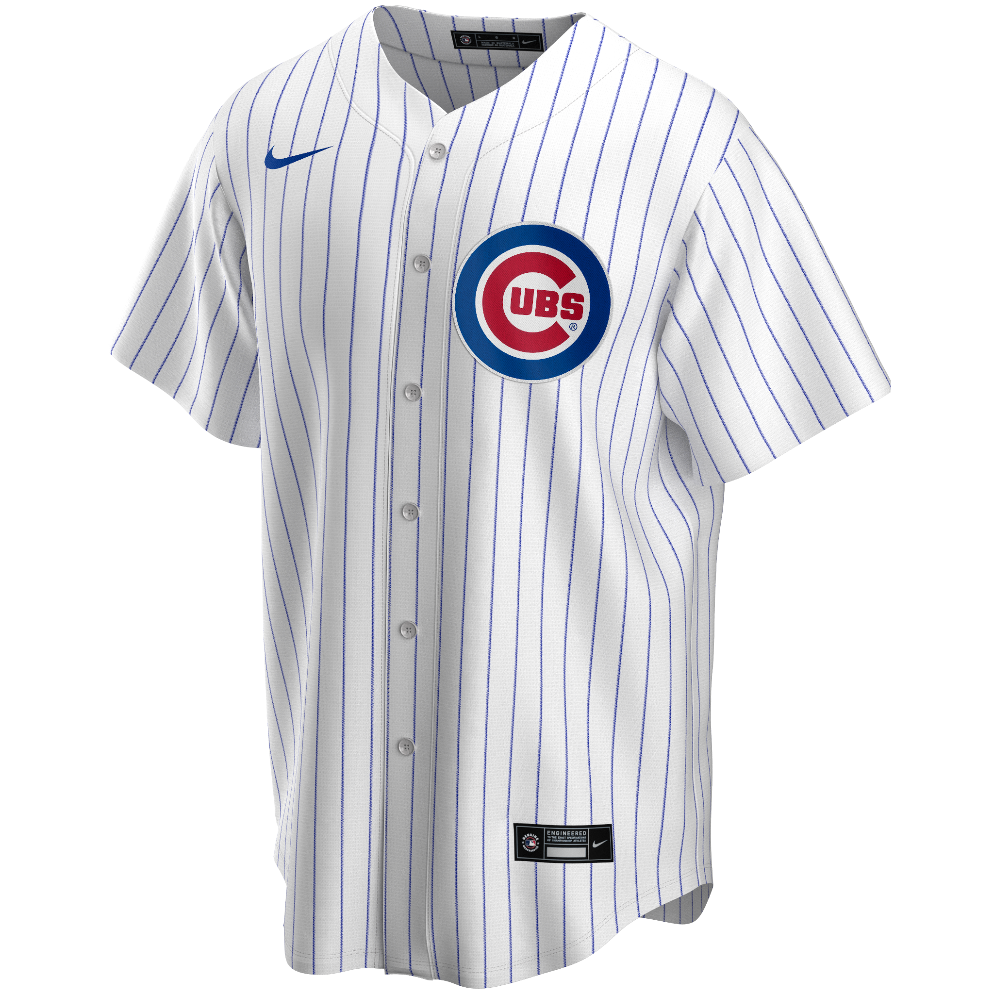 NIKE MLB CHICAGO CUBS BASEBALL Button Down Jersey Youth Size XL SEWN See  Measure