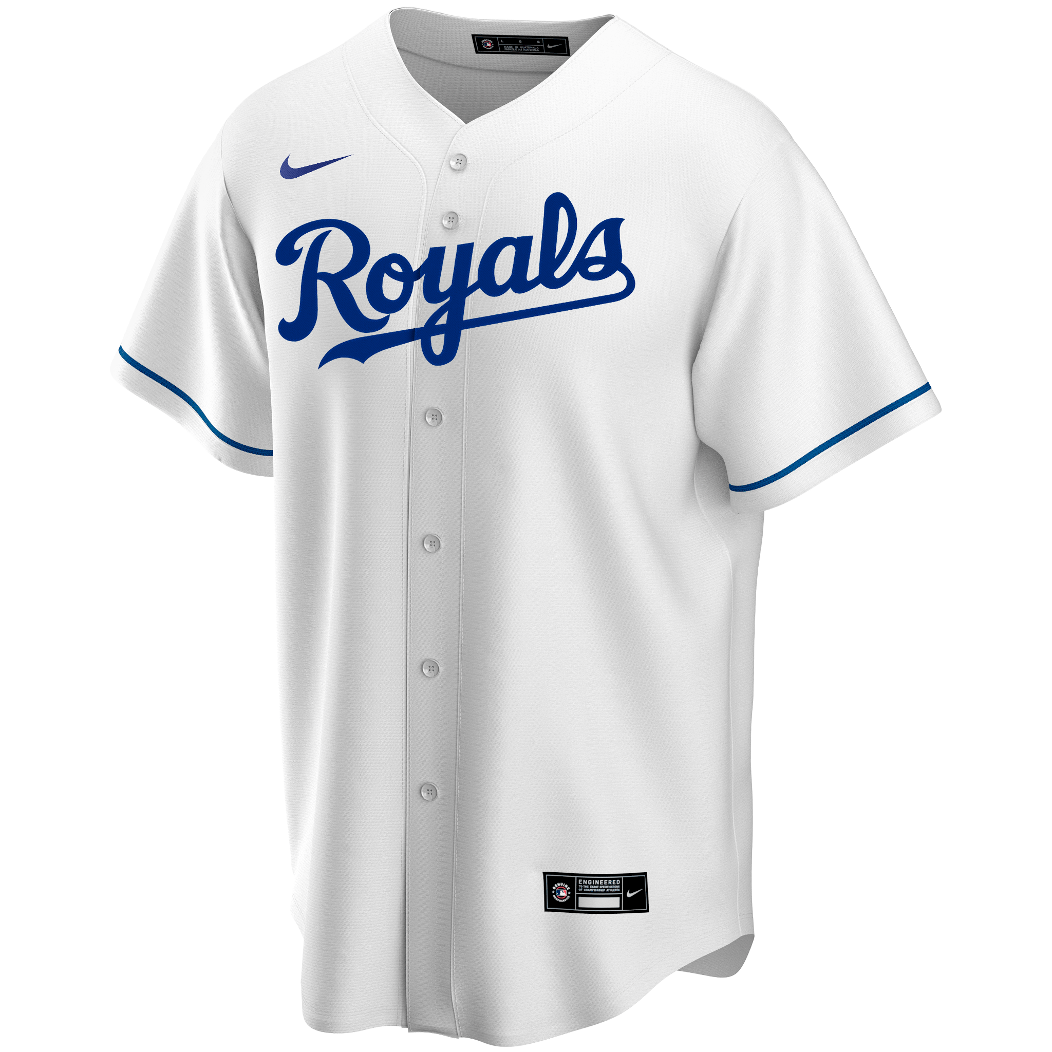 Kansas City Royals Nike Official Replica Home Jersey - Mens