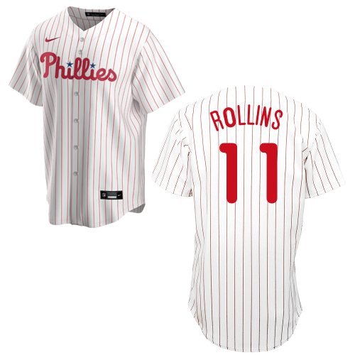 Philadelphia Phillies Nike Official Replica Home Jersey - Youth
