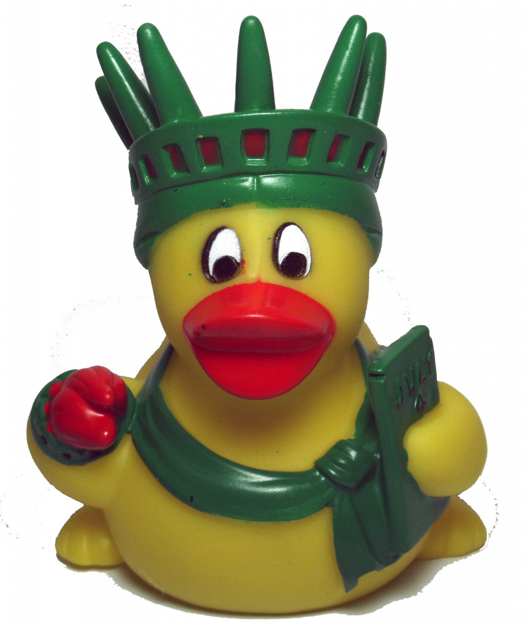 thumbnail image 2 of Statue Of Liberty Rubber Duck – City Merch – Fun Baby Or Kids Bath Toy 2 of 6