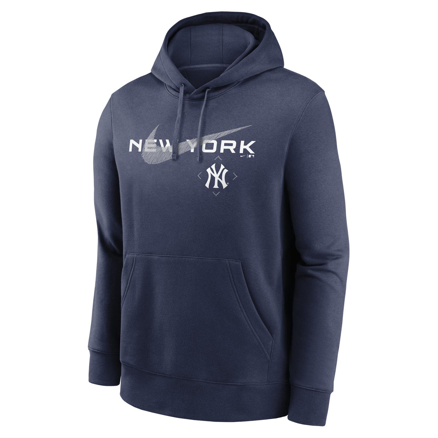 New York Yankees Baseball Nike Therma Pullover Hoodie Hooded Sweatshirt  Size XL