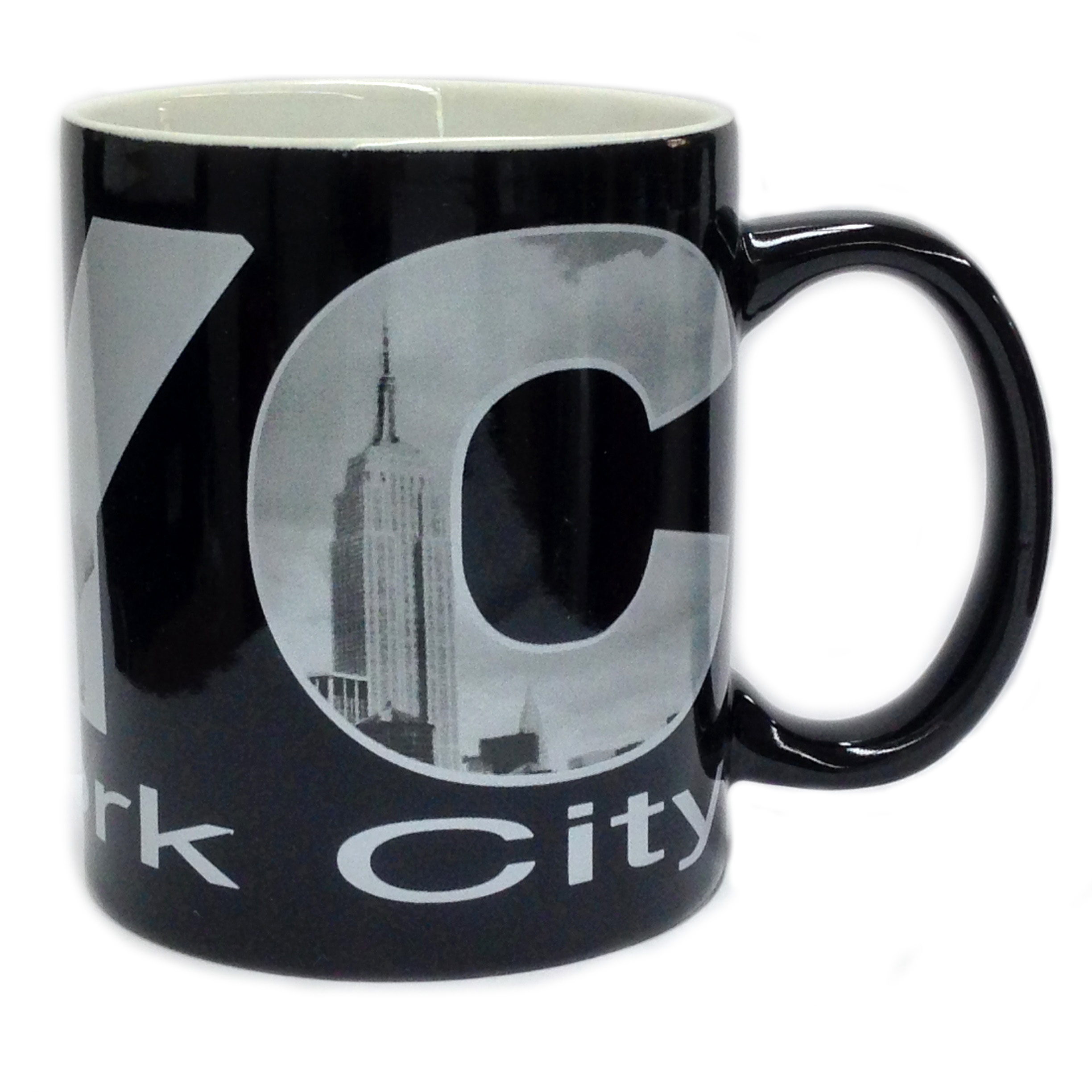 Modern Black and White Coffee Mug + Reviews