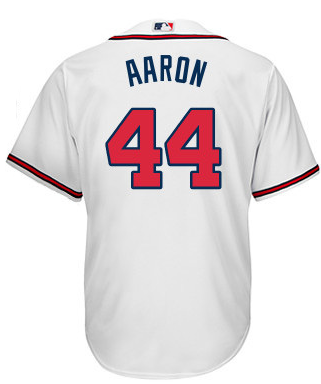 hank aaron shirt jersey