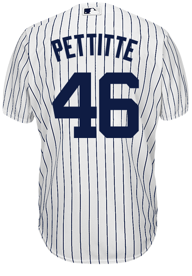 Men's Andy Pettitte Houston Astros Replica White Home Cooperstown  Collection Team Jersey