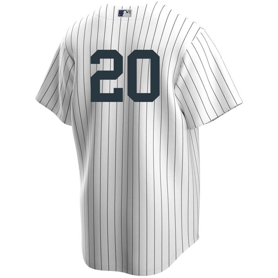 Jorge Posada New York Yankees Jersey Number Kit, Authentic Home Jersey Any  Name or Number Available at 's Sports Collectibles Store
