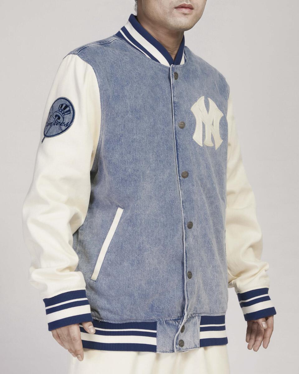 St. Louis Cardinals Navy Blue Leather Varsity Jacket - Nycjackets