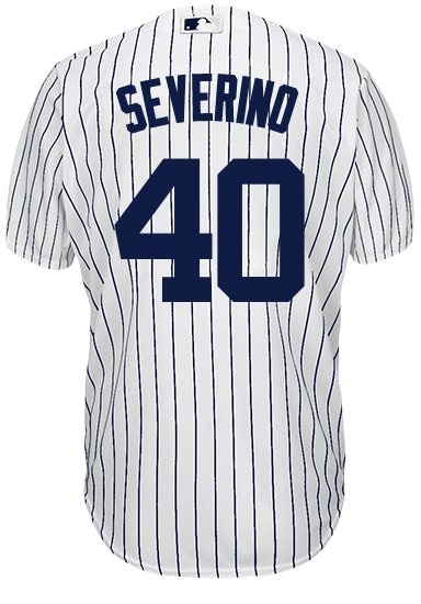 Luis Severino New York Baseball Name & Number (Front & Back) Premium T-Shirt