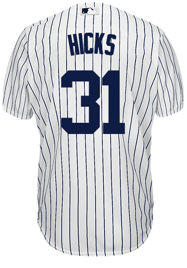 Lids Aaron Hicks New York Yankees Fanatics Authentic Game-Used #42