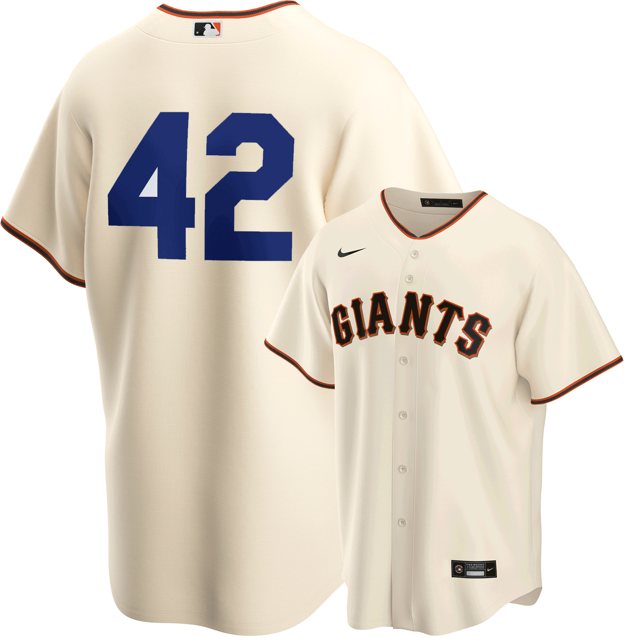 Jackie Robinson Day 42 Jersey - San Francisco Giants Replica