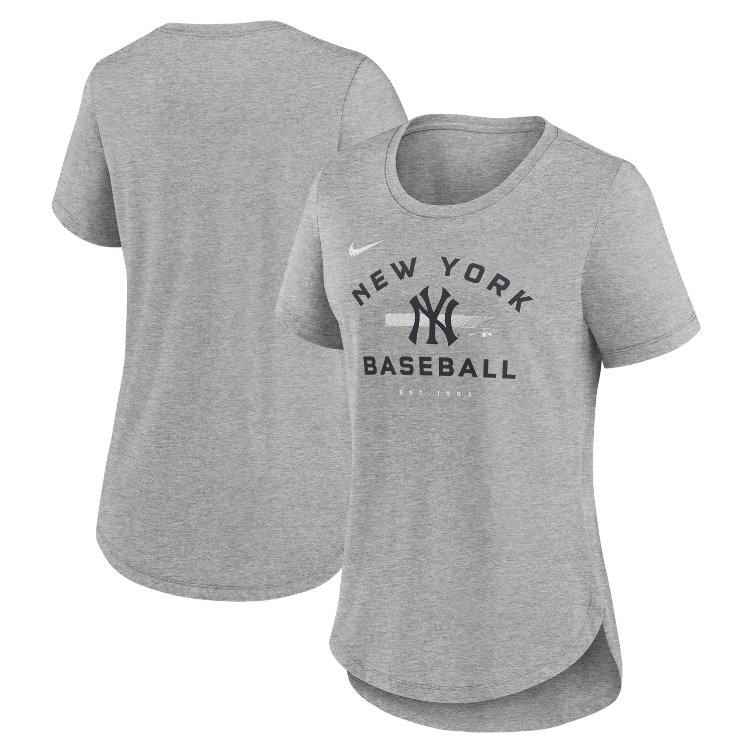 Women's Nike Aaron Judge White New York Yankees Name & Number T-Shirt