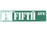 Fifth Ave. Street Sign photo