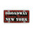 Broadway Lights NY License Plate photo