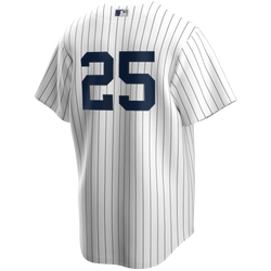 Joe Dimaggio No Name Ladies Home Jersey - Yankees Replica Home Number Only  Jersey