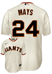 Willie Mays Jersey - San Francisco Giants Replica Adult Home Jersey