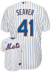Authentic Majestic LARGE NEW YORK METS TOM SEAVER Jersey 6240 MADE