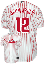 Kyle Schwarber Youth Jersey - Philadelphia Phillies Replica Kids Home Jersey