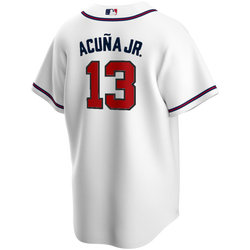 MLB Youth Foundation Golf Auction - Ronald Acuna Jr. Autographed Braves  Home White Jersey
