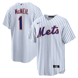 Nike Men's New York Mets Jeff McNeil #1 Black Cool Base Alternate Jersey