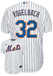 Daniel Vogelbach New York Mets Alternate Black Jersey by NIKE