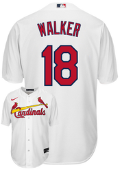 Jordan Walker Men's Nike Light Blue St. Louis Cardinals Alternate Replica Custom Jersey