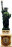 10" Statue of Liberty Statuette w/Clock photo