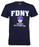 FDNY Full Chest color  Navy Tee photo