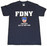 FDNY Full Chest Navy Tee - alt photo