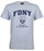 FDNY Distressed Ash / Navy Tee photo
