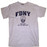 FDNY Distressed Ash / Navy Tee - alt photo
