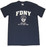 FDNY Distressed Navy Tee - alt photo