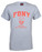 FDNY Distressed Ash / Red Tee photo