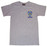 NYPD Embroidered Patch Ash Tee - alt photo