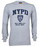 NYPD Full Chest Ash LS Tee photo