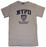 NYPD Distressed Ash Tee photo