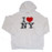 I Love NY White Hooded Sweatshirt - alt photo