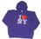 I Love NY Purple Hooded Sweatshirt - alt photo