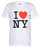 I Love NY Classic White Kids Tee photo