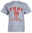 FDNY w/Shield Full Chest Ash Kids Tee photo